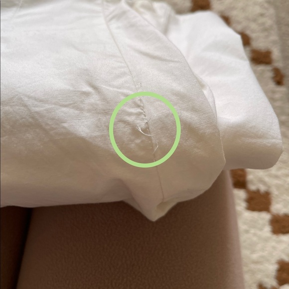 Express white midi skirt w/ pleats - Picture 11 of 13